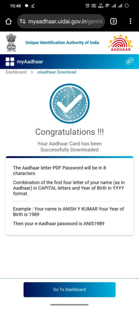 AADHAAR CARD DOWNLOAD 